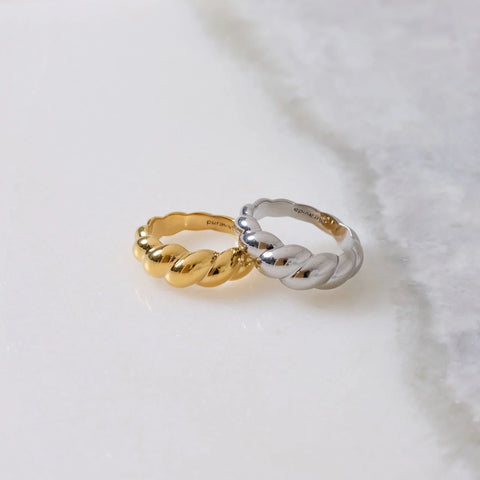 Twisted Dome Ring