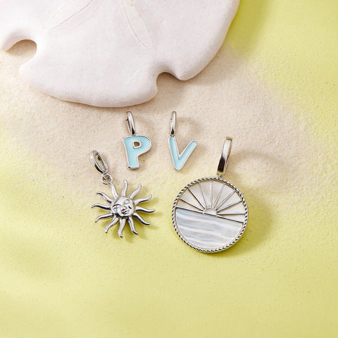 Harper Enamel Alphabet Charm