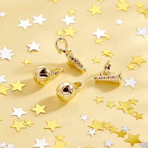 Harper Statement Volleyball Charm