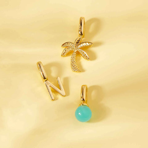 Harper Palm Tree Charm