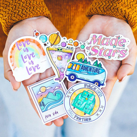 Adventure Van Sticker
