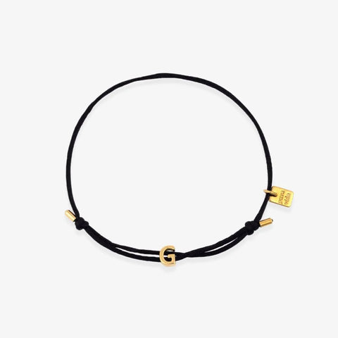 Initial Charm Bracelet