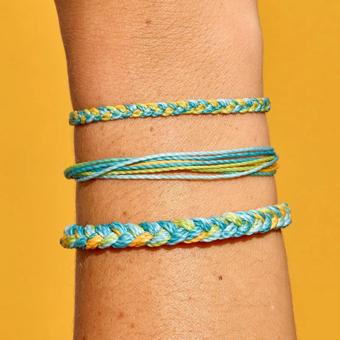 Monaco Multi Mini Braided Bracelet