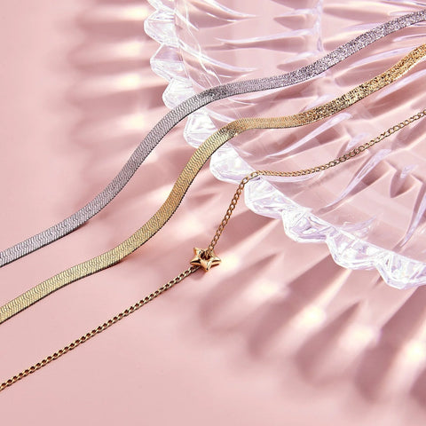 Herringbone Chain Necklace