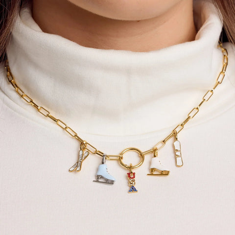 Harper Snowboard Charm